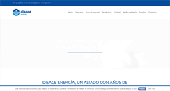 Desktop Screenshot of disaceenergia.com